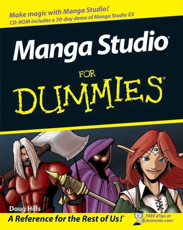 کتاب Manga Studio For Dummies مانگا استدیو فور دامیز