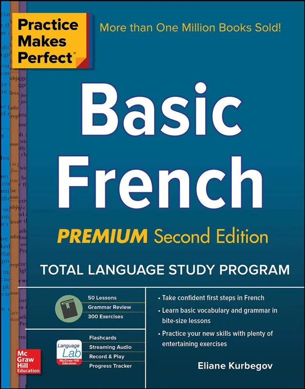 کتاب فرانسه بیسیک فرنچ Practice Makes Perfect Basic French