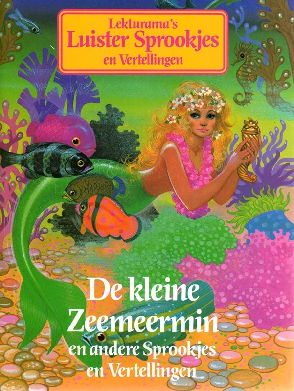 کتاب داستان هلندی تصویری پری دریایی De Kleine Zeemeermin