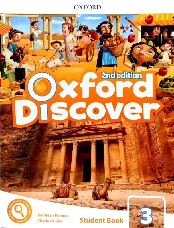 كتاب انگلیسی آکسفورد دیسکاور Oxford Discover 3 2nd - SB+WB+DVD